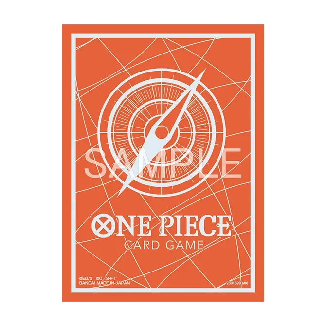 Limited Card Sleeve Standard Orange Silver — English product reference photo