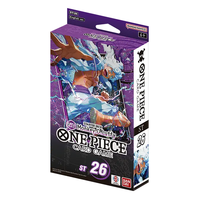 STARTER DECK -PURPLE/BLACK Monkey.D.Luffy- [ST-26] — English product reference photo