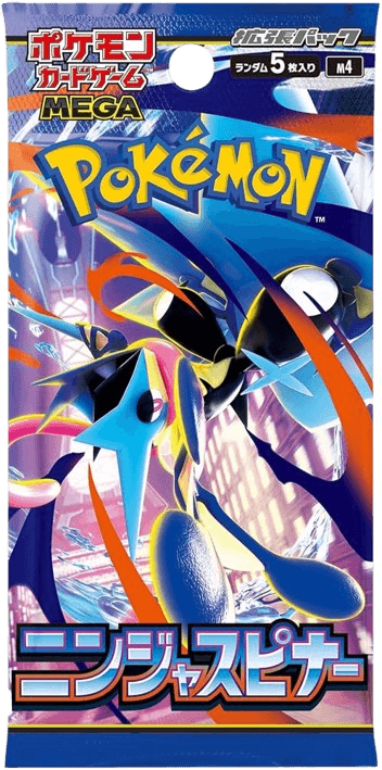 Ninja Spinner Japanese Booster Pack product photo