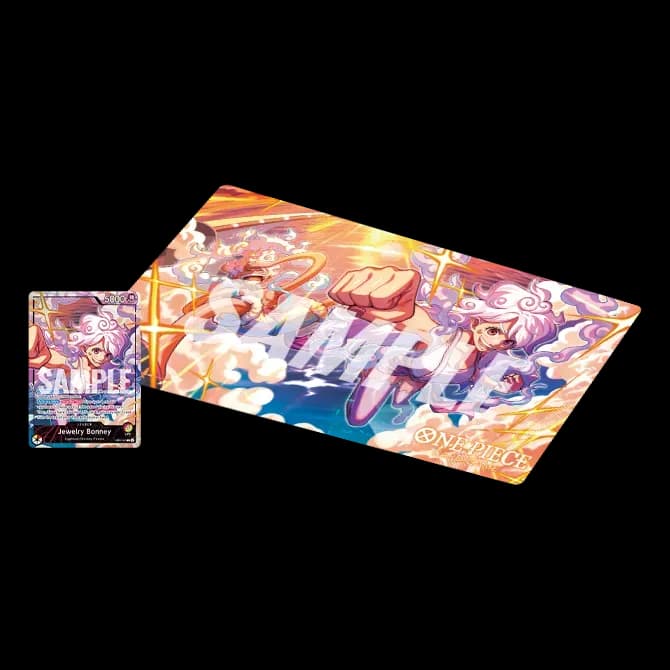Playmat&Card Set -Luffy&Bonney- — English product reference photo