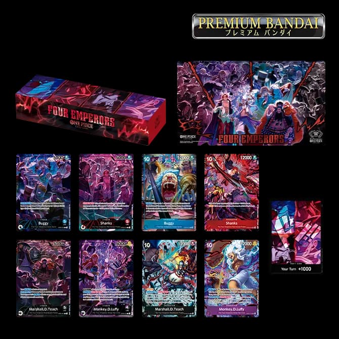 ONE PIECE CARD GAME English Version 2nd Anniversary Set — English product reference photo